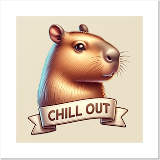 Listen to the Capybara! Posters and Art